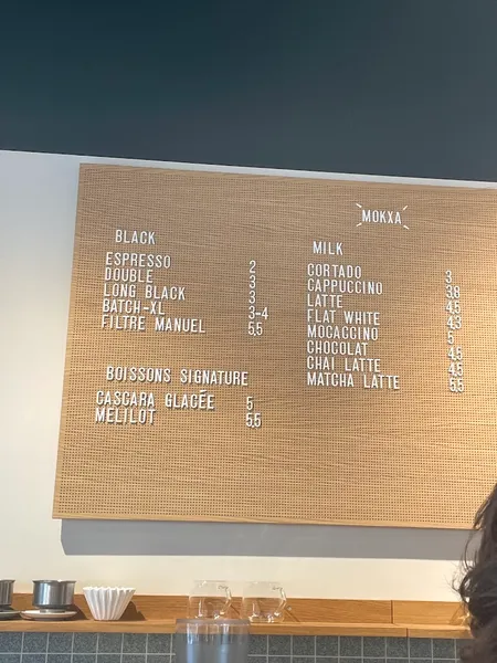 menu 1 of Mokxa Boutique Strasbourg