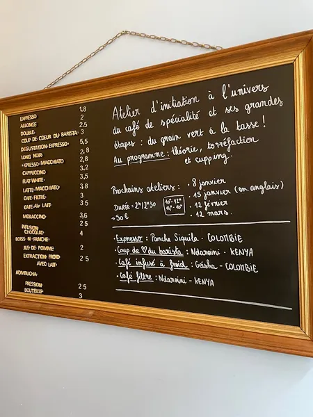 menu 0 of L'Escabeau d'Omnino