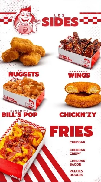 menu 1 of Bill’s Burger Mulhouse