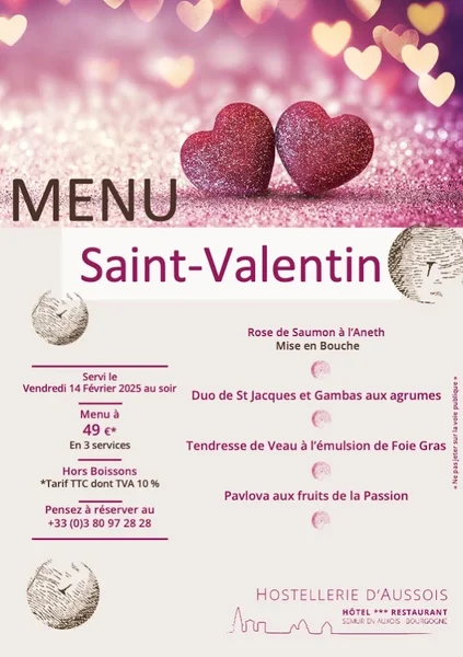 menu 0 of La Table de l'Hostellerie