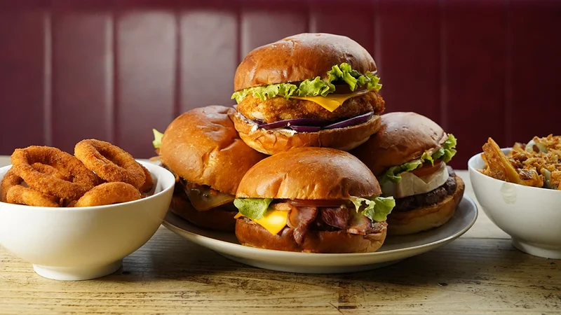menu 1 of Funky Burger