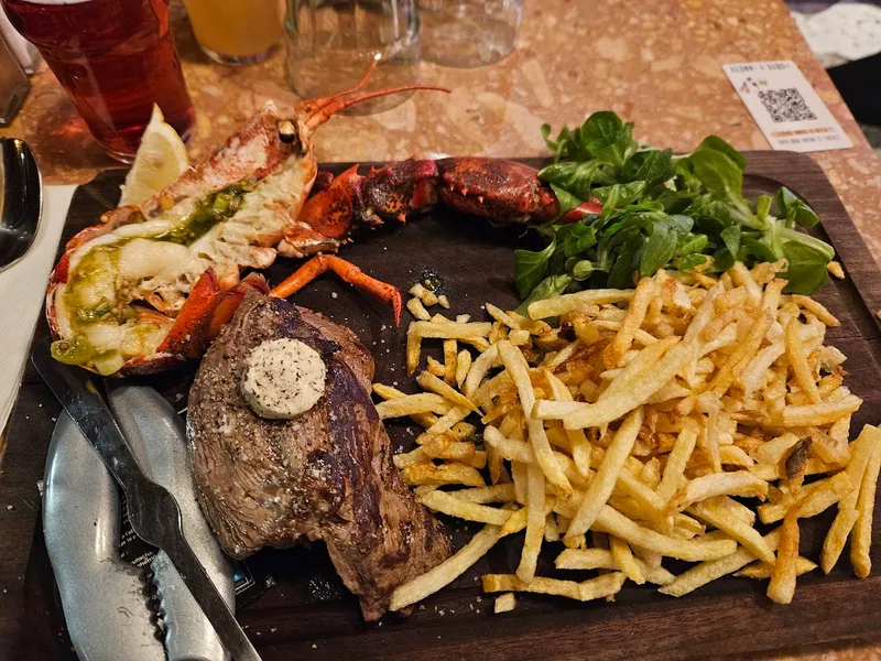 menu 2 of La Côte & l'Arête Brest