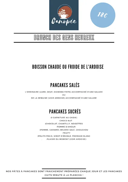 menu 1 of Canopée