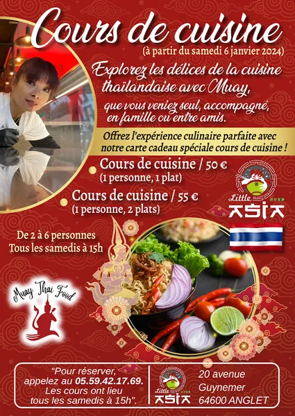 menu 0 of Little Asia Anglet
