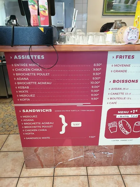 menu 0 of Traiteur Istanbul
