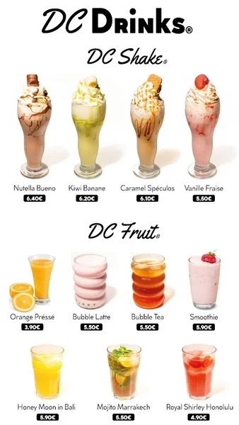 menu 0 of DONUTS COFFEE® Marseille