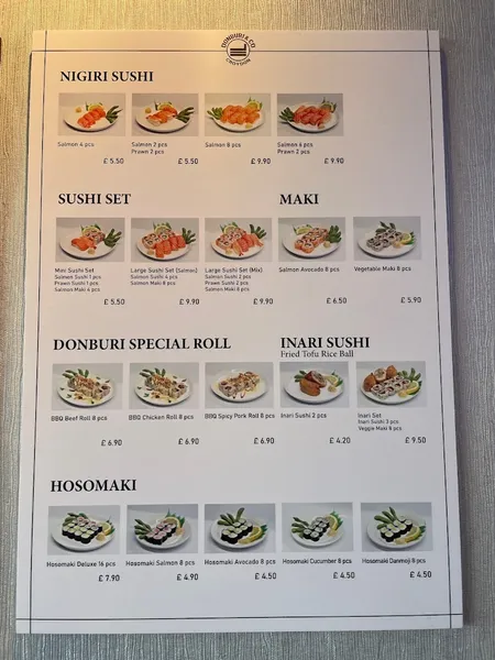 menu 1 of Donburi & Co Croydon