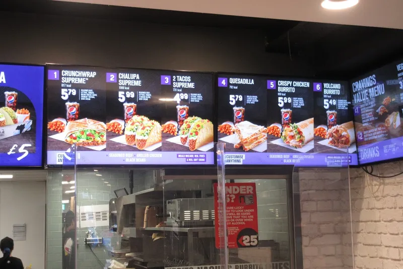 menu 2 of Taco Bell