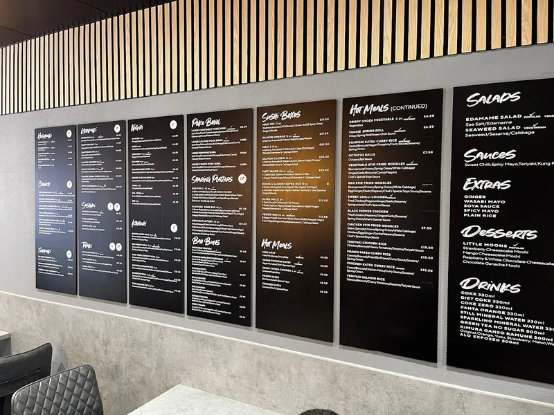 menu 0 of The Sushi Co - Waterloo