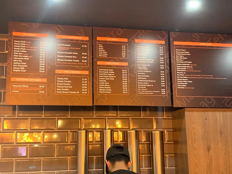 menu 0 of Karak Chaii Hounslow