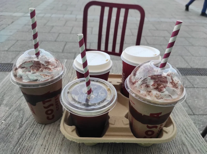 menu 1 of Costa Coffee