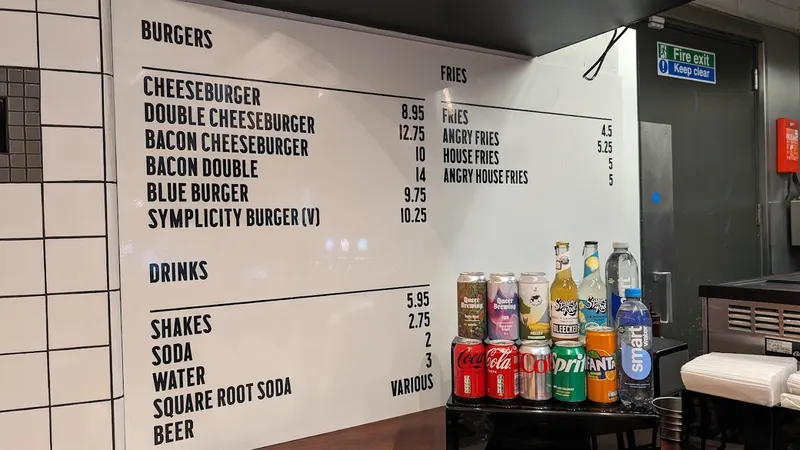 menu 1 of Bleecker Burger Bloomberg