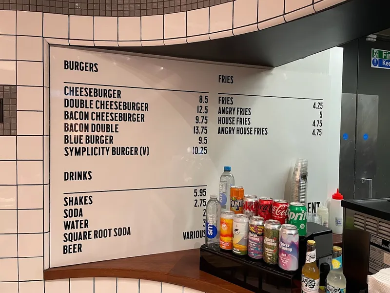 menu 2 of Bleecker Burger Bloomberg