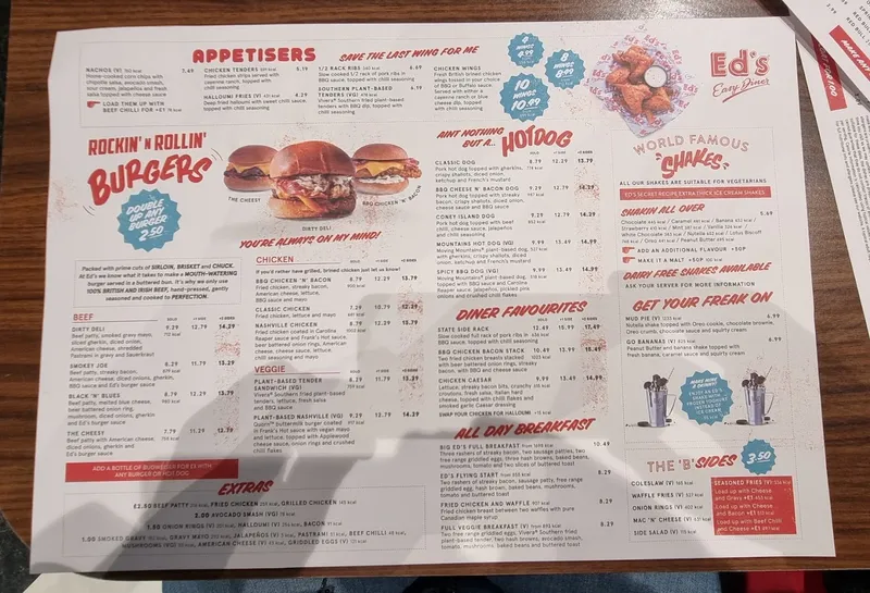 menu 1 of Ed's Easy Diner