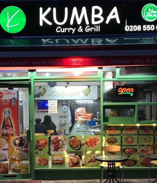 menu 0 of Kumba Curry and Grill