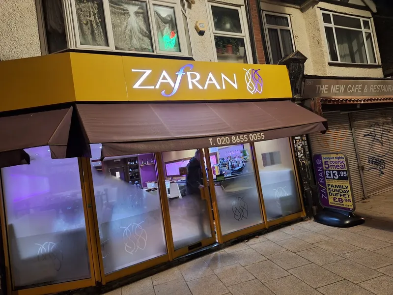 menu 2 of Zafran, Indian Restaurant, Croydon