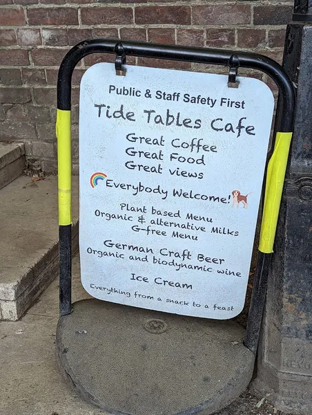 menu 2 of Tide Tables Cafe