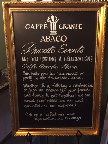 menu 0 of Caffè Grande Abaco