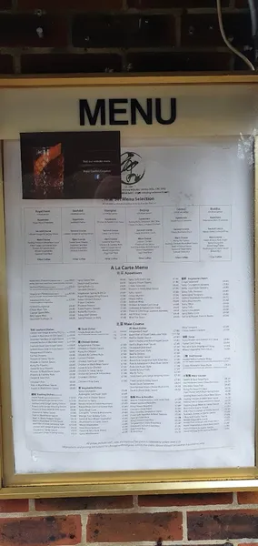 menu 2 of Royal Garden Chinese Restaurant