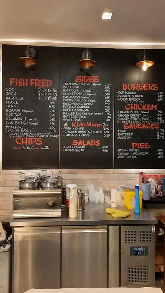 menu 0 of The Fish & Chip Shack