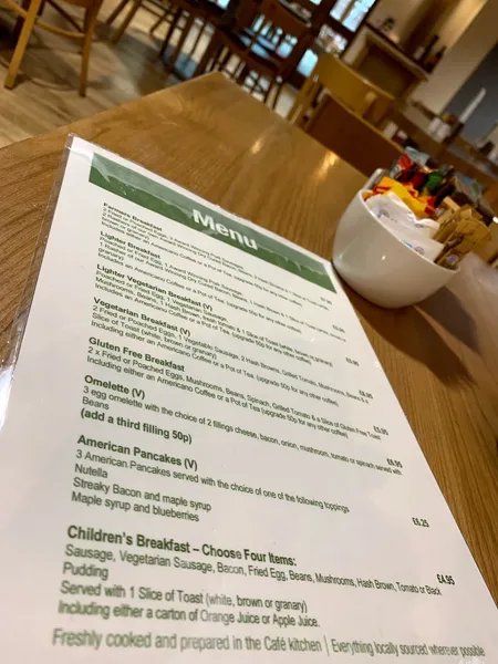 menu 2 of Chase Farm Cafe