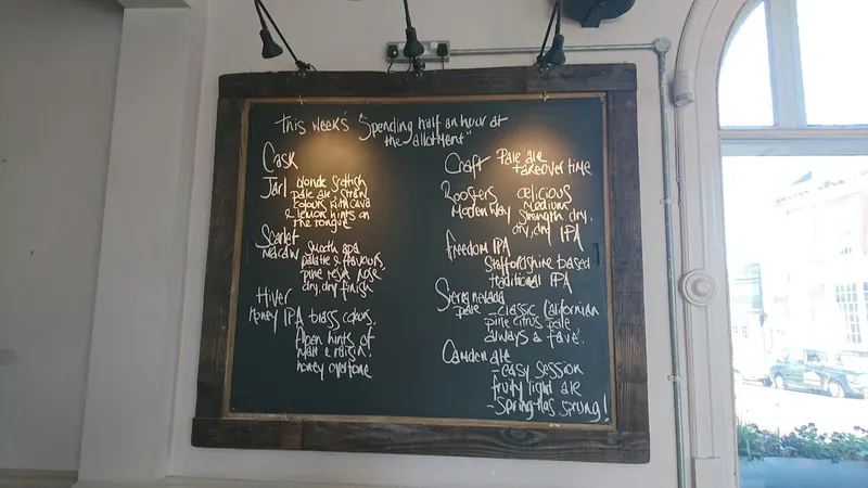 menu 2 of The Junction