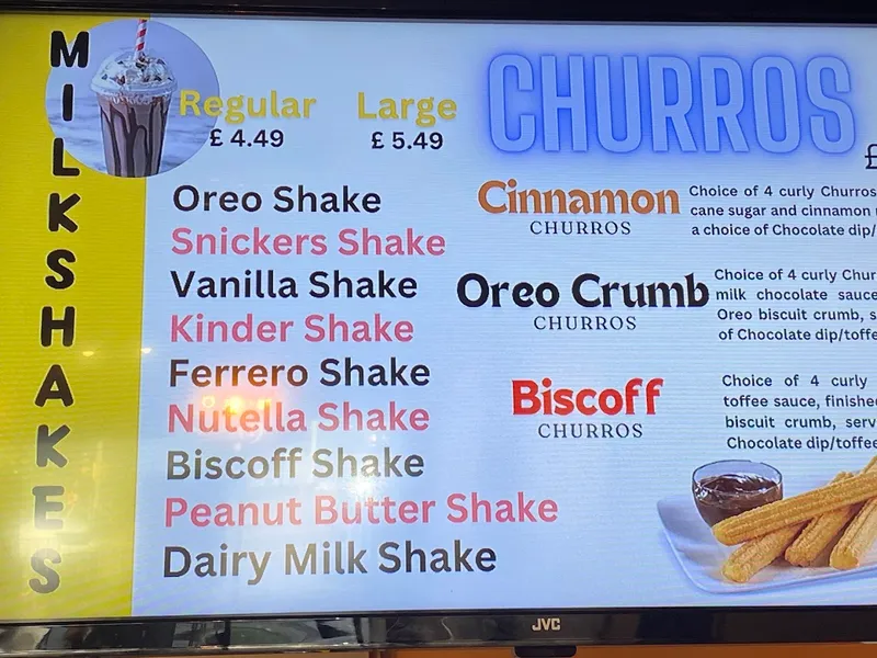 menu 0 of Grill N Shake (selly oak) halal