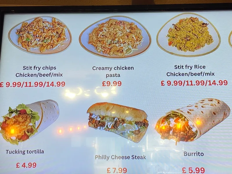 menu 2 of Grill N Shake (selly oak) halal