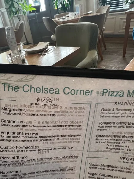 menu 2 of The Chelsea Corner