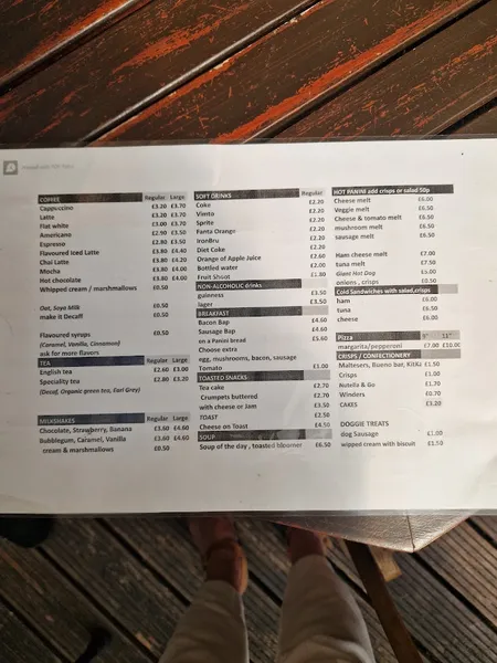 menu 0 of BamfordBarista