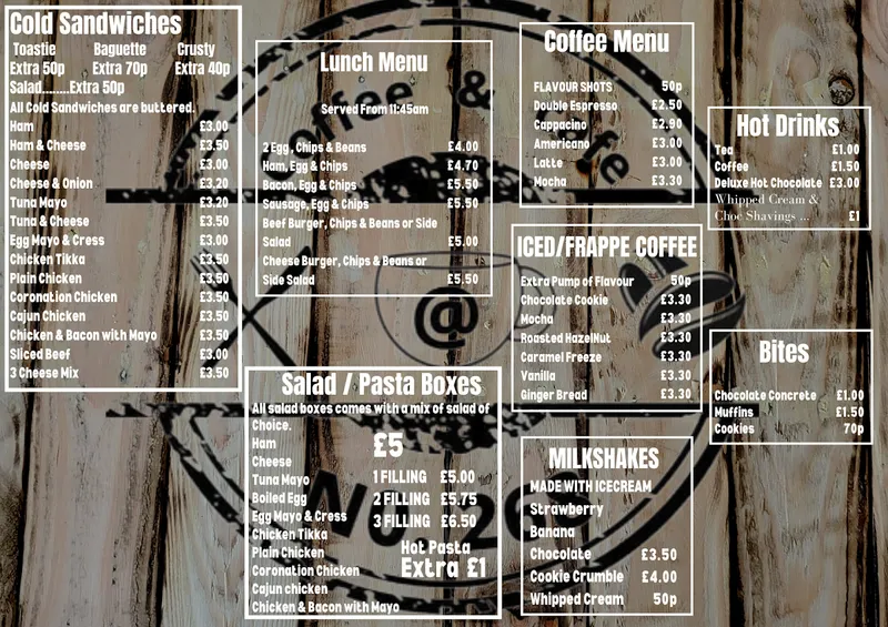 menu 0 of Coffee & Cafe @ 268 / Street Food @ 268