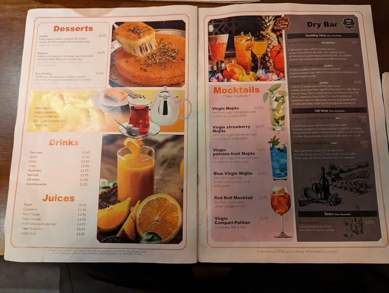 menu 2 of Babel Grill House Lebanese halal restaurant