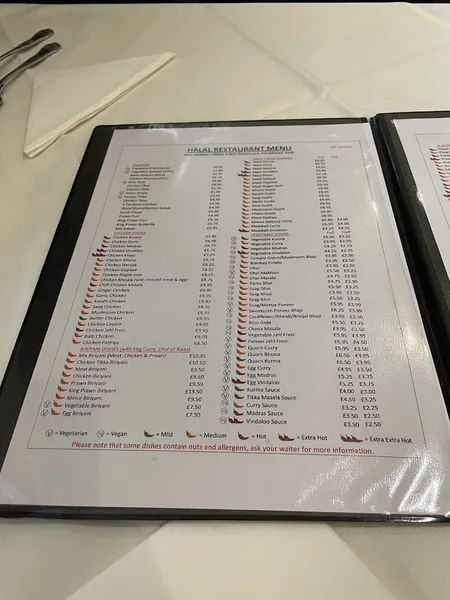 menu 2 of Halal Restaurant