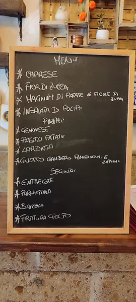 menu 1 of CasaRosa Trattoria