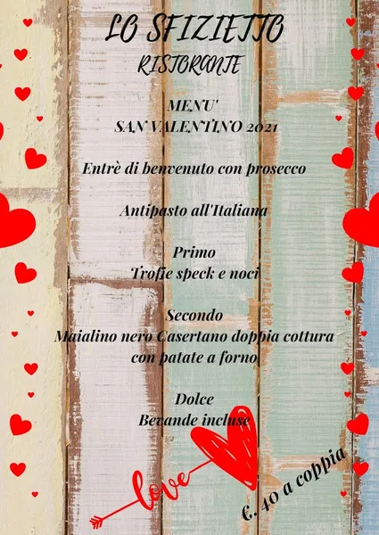 menu 0 of Lo Sfizietto