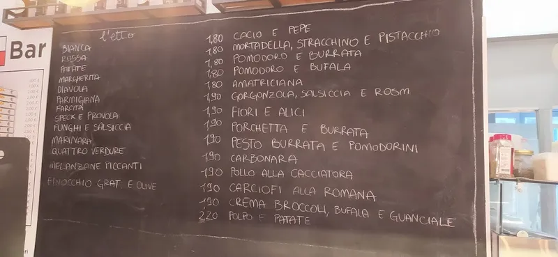 menu 1 of Margherì