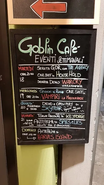 menu 0 of Goblin Café