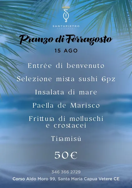 menu 2 of Santupietro Restaurant