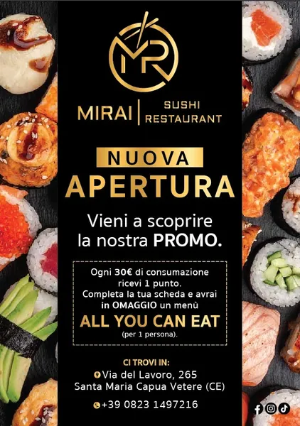 menu 0 of Mirai Sushi Restaurant