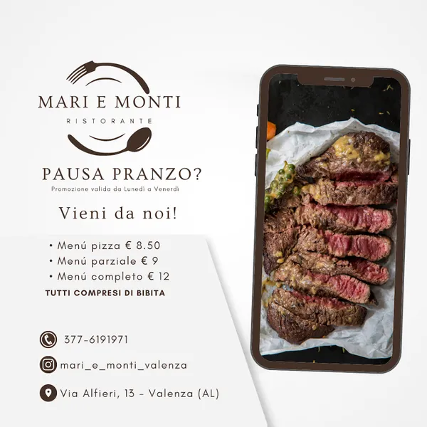 menu 2 of Mari e Monti