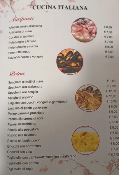 menu 2 of Il Buongustaio