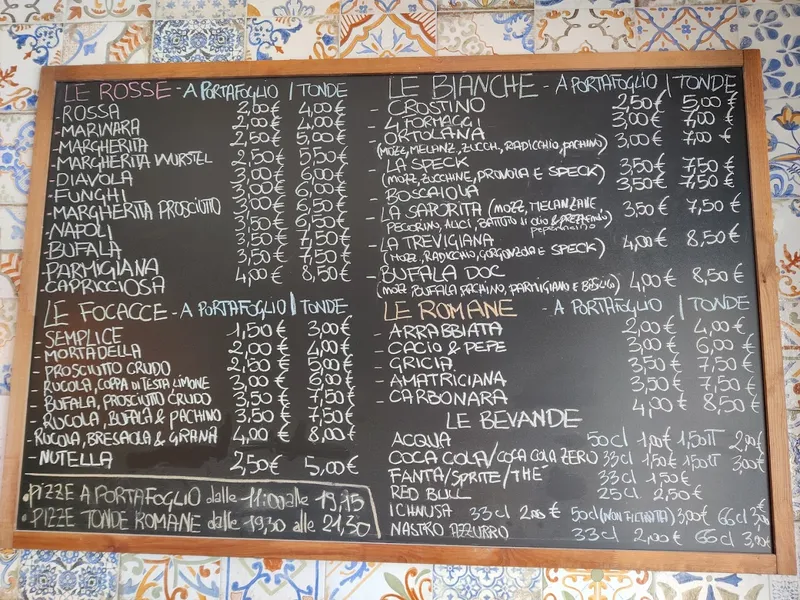 menu 0 of Pizzeria F.lli Nucilli