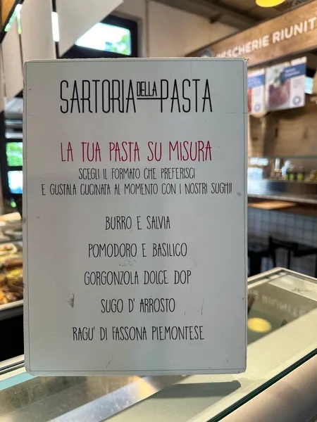 menu 1 of Sartoria della Pasta