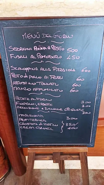 menu 0 of Bene e Benvenuti