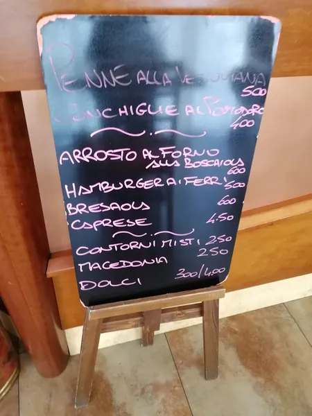 menu 2 of Bene e Benvenuti