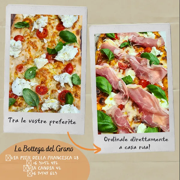 menu 2 of La Bottega del Grano