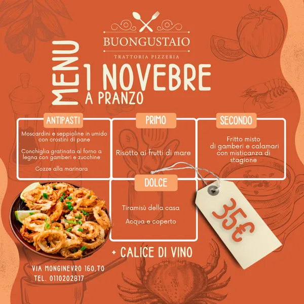 menu 1 of Buongustaio