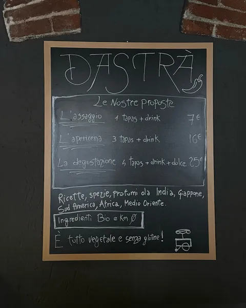 menu 0 of Dastrà