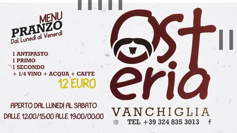 menu 0 of Osteria Vanchiglia