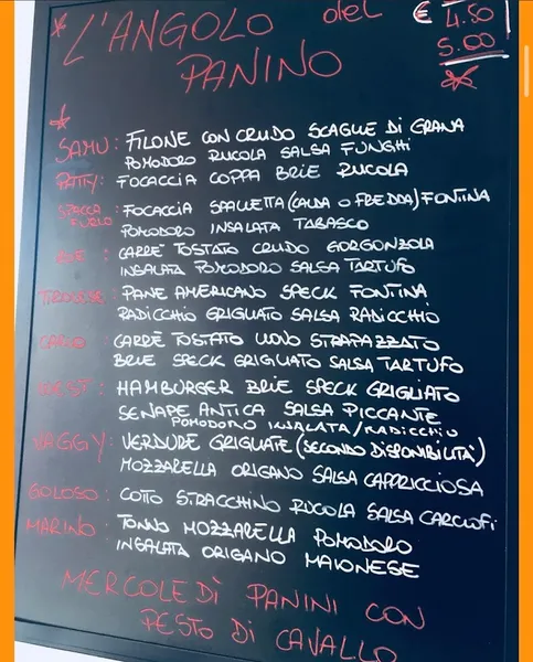 menu 1 of L’ora Del Caffè